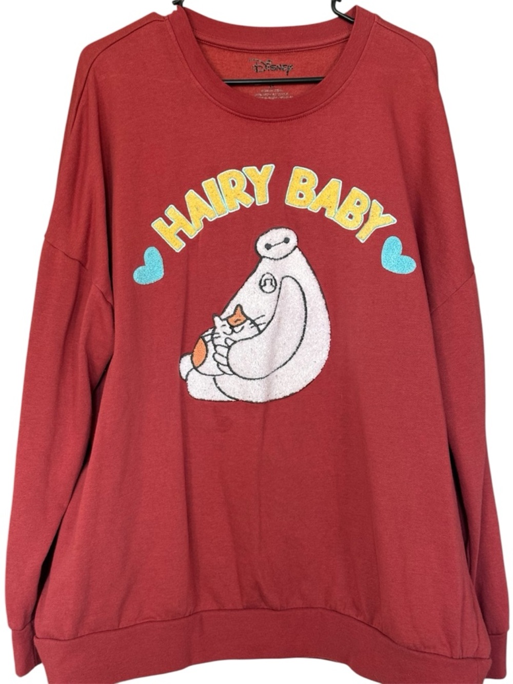 Disney BIG HERO 6-Baymax Sweatshirt size 3XL Great condition Cute!